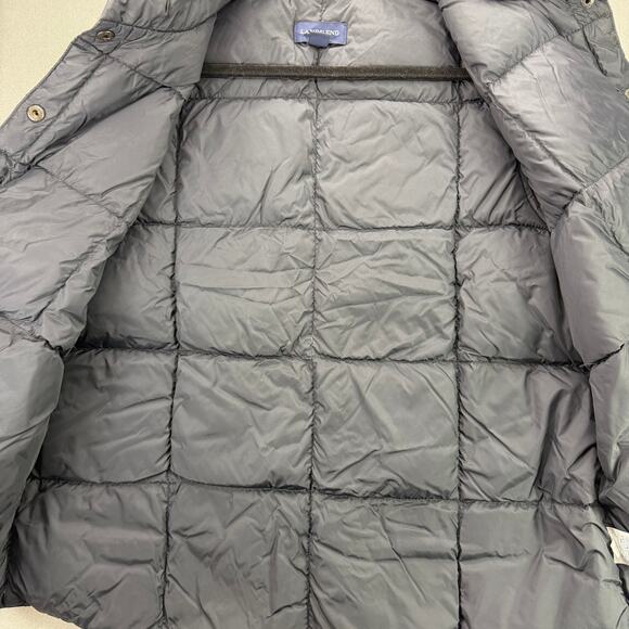 Lands’ End Youth Black Quilted Insulated Puffer Vest Size L (14-16) - Picture 6 of 10